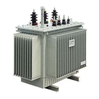 Transformador de distribuição elétrica de 100kva S11 de três fases imerso em óleo TOROIDAL 50/60Hz