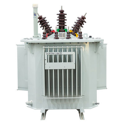 Concepção compacta de três fases S11 Transformador imerso em óleo 35kv 2500kva para distribuição