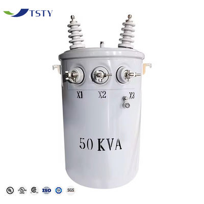 14.4kv Voltagem de saída 100kva Transformador monofásico de baixa perda para necessidades industriais