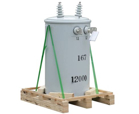 10 kVA 500 kVA Transformador cilíndrico montado num poste para sistema de distribuição de energia