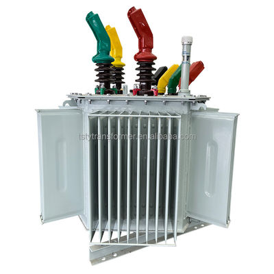 Transformador de enrolamento duplo de cobre de 400 KVA 10 KV para distribuição trifásica inteligente