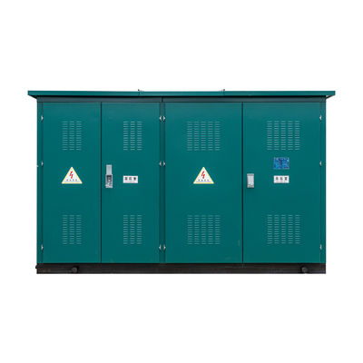 Subestação de transformadores compactos de tipo externo de 150 kVA Frequência 50/60 Hz Cobre/Alumínio