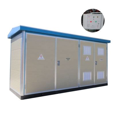 Equipamento de transformador de quiosque compacto de distribuição de energia exterior de 10 KV