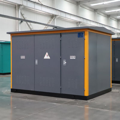 Transformador elétrico revestido de metal para exterior MV 1250KVA 15/0.4KV para subestação de caixa 1200