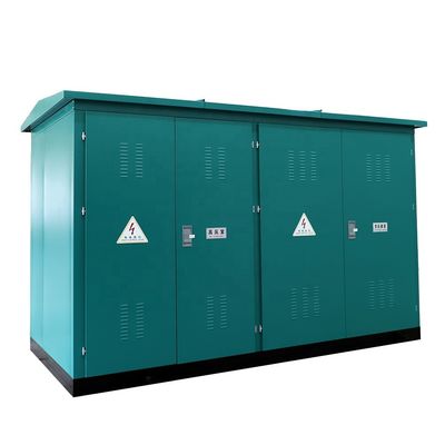 200KVA 315KVA 400KVA Até 2,5 MVA Combinação ao ar livre Subestação de transformador de distribuição de energia compacta 6.6KV 11KV 33KV